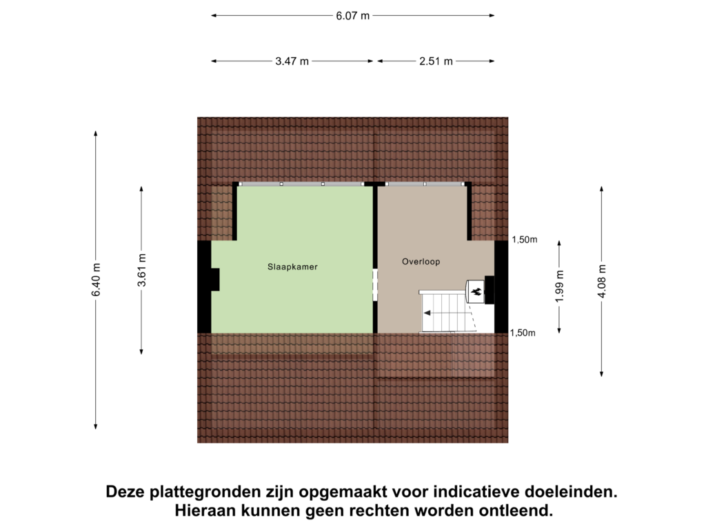 Bekijk plattegrond van Tweede Verdieping van Lindehoutstraat 3