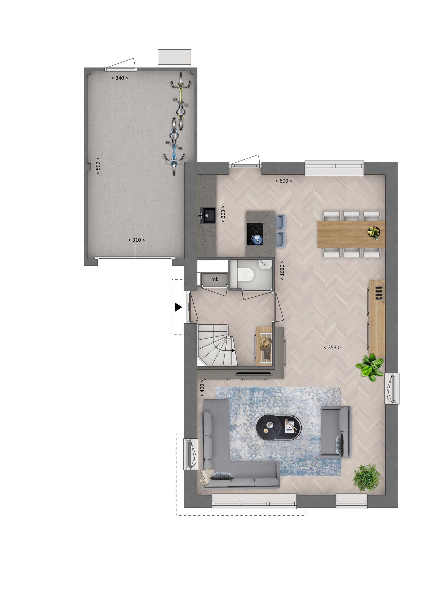 Foto 9 van In de Luwte fase 1b - Bouwnummer 102 (Bouwnr. 102)