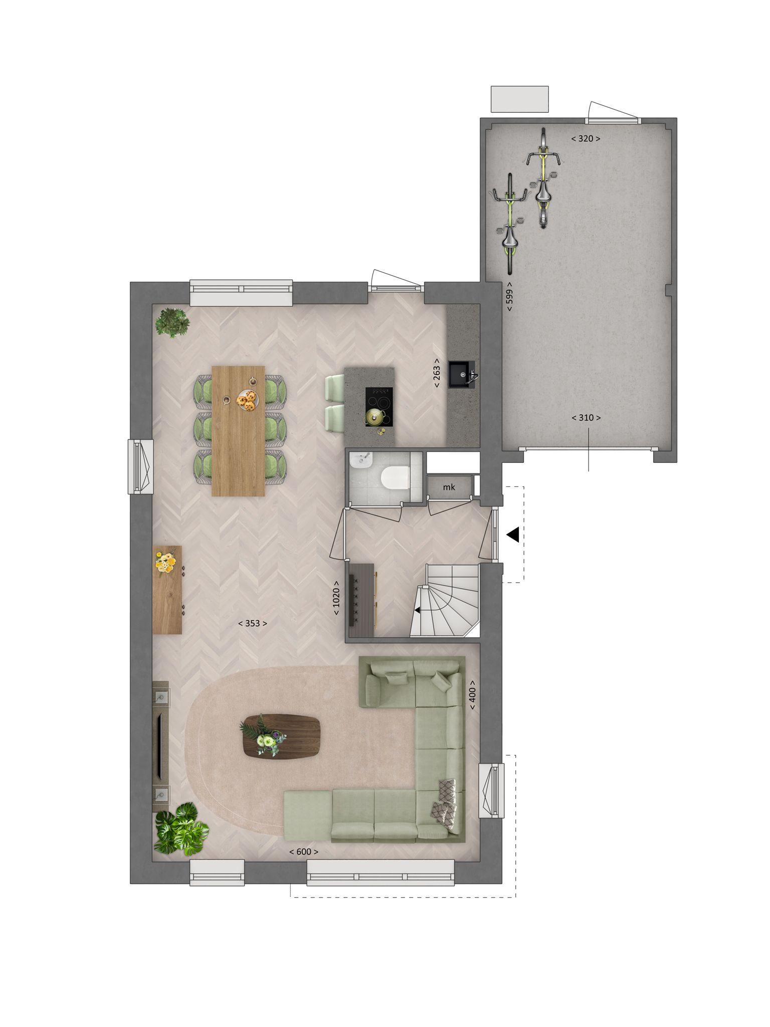 Foto 9 van In de Luwte fase 1b - Bouwnummer 103 (Bouwnr. 103)