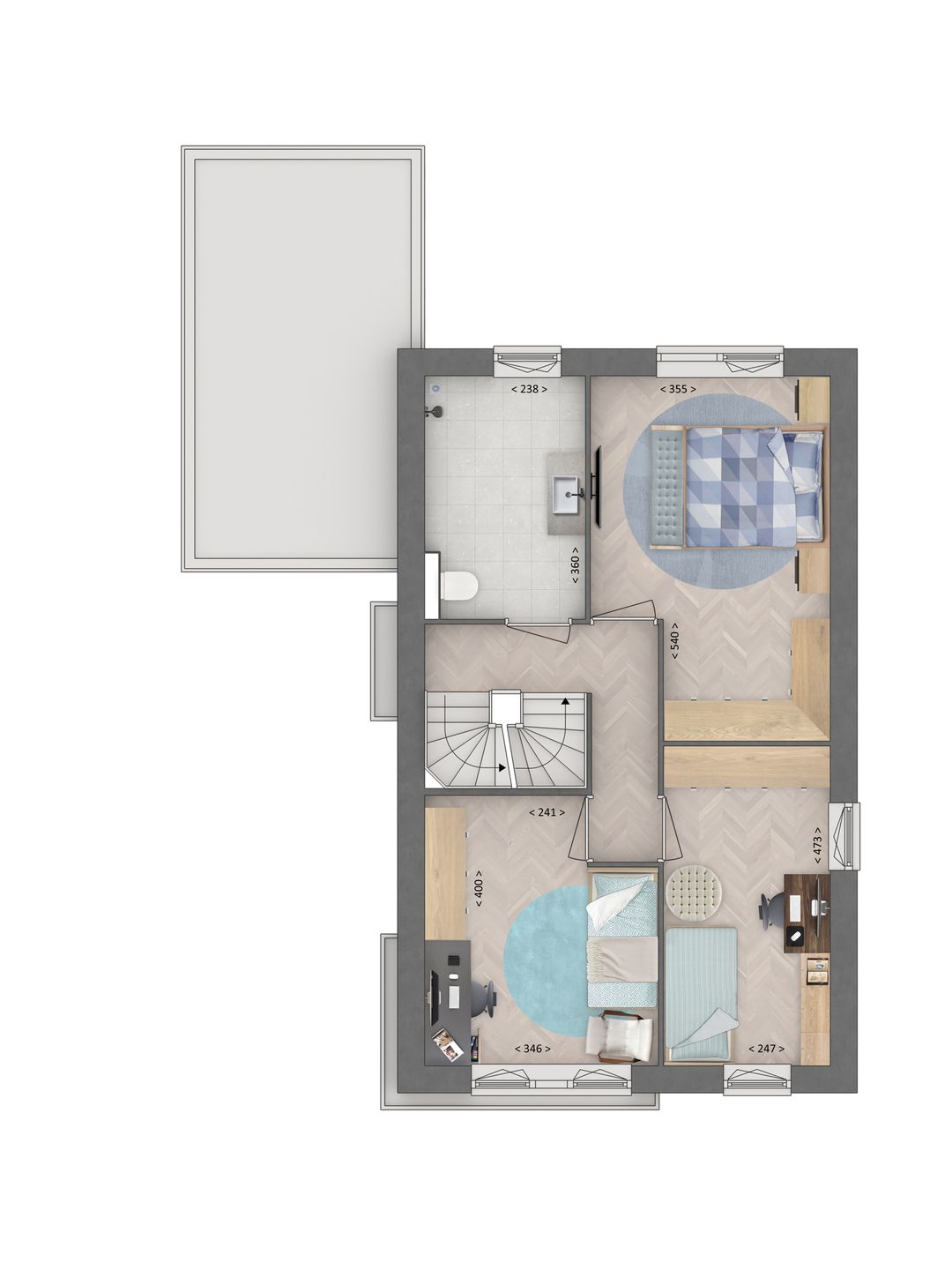 Foto 8 van In de Luwte fase 1b - Bouwnummer 102 (Bouwnr. 102)