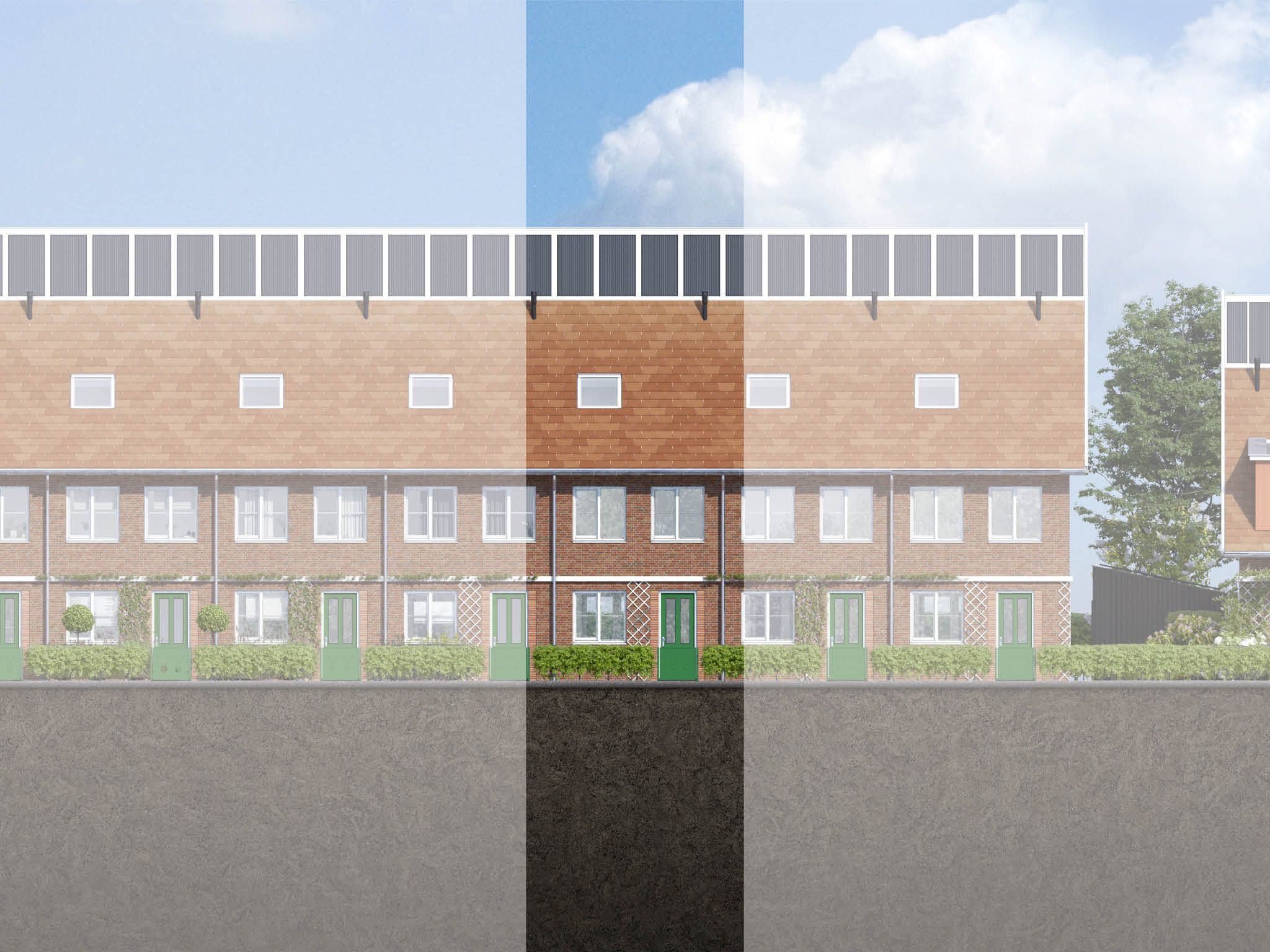 Type Blauwe Regen (Bouwnr. 429), Rotterdam, 3084PD, Zuid-Holland, Nederland