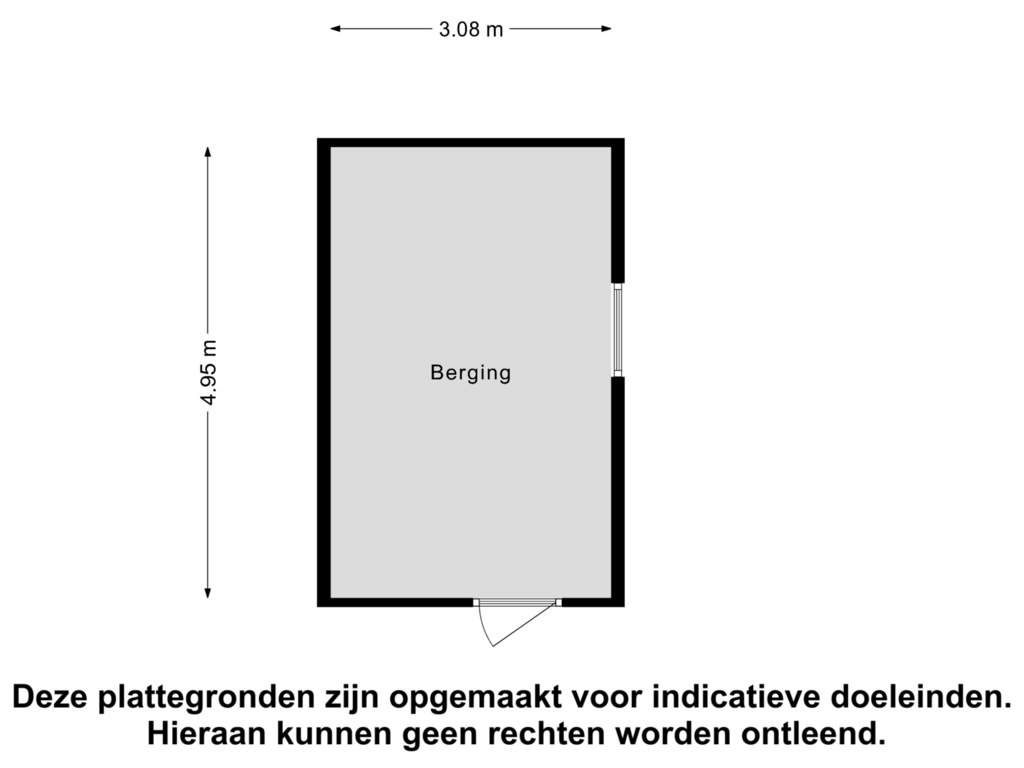 Bekijk plattegrond van Berging van Slenk 100