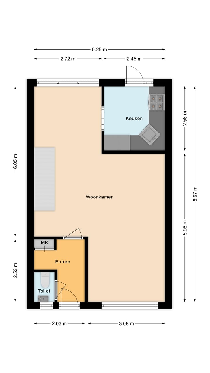 Foto 8 van Valstraat 48