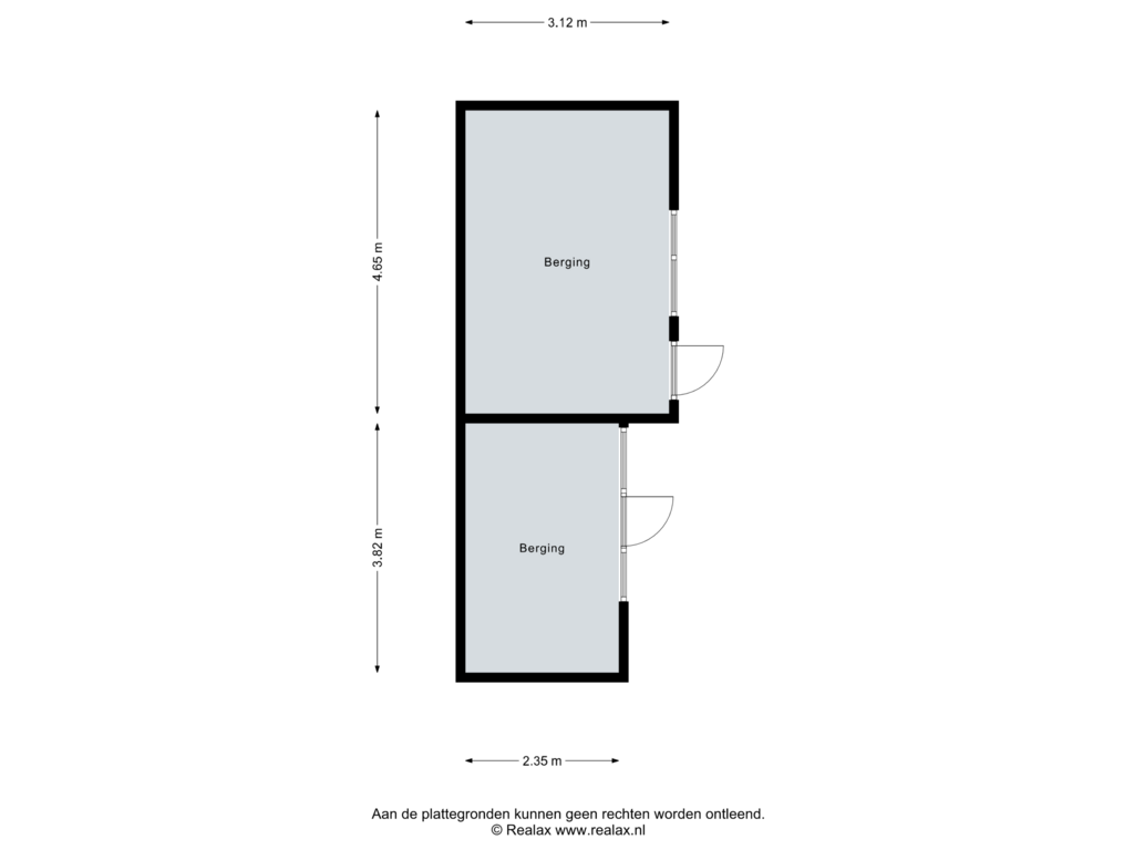 Bekijk plattegrond van Berging van P.H. ter Meulenplantsoen 19