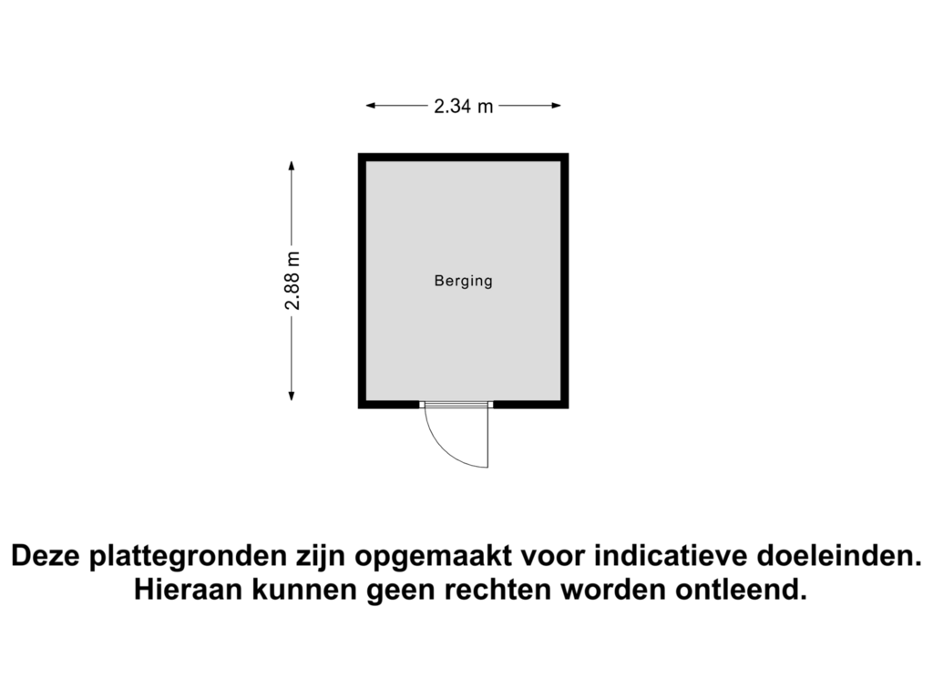 Bekijk plattegrond van Berging van Den Eik 34