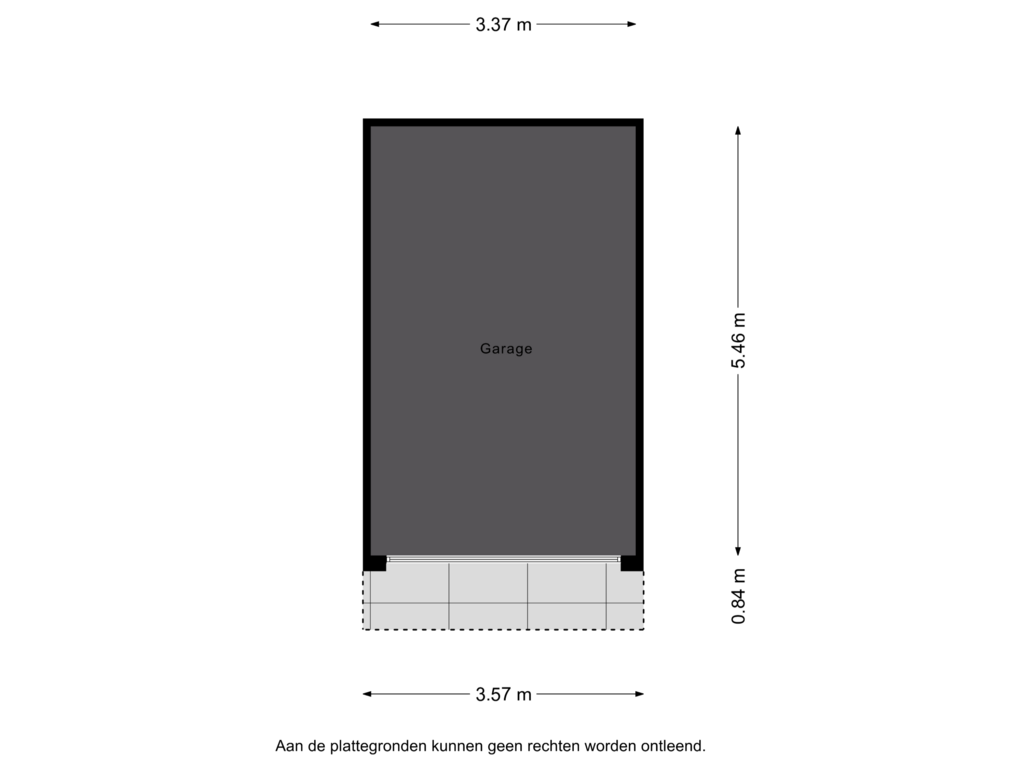 Bekijk plattegrond van Garage van Scottlaan 238