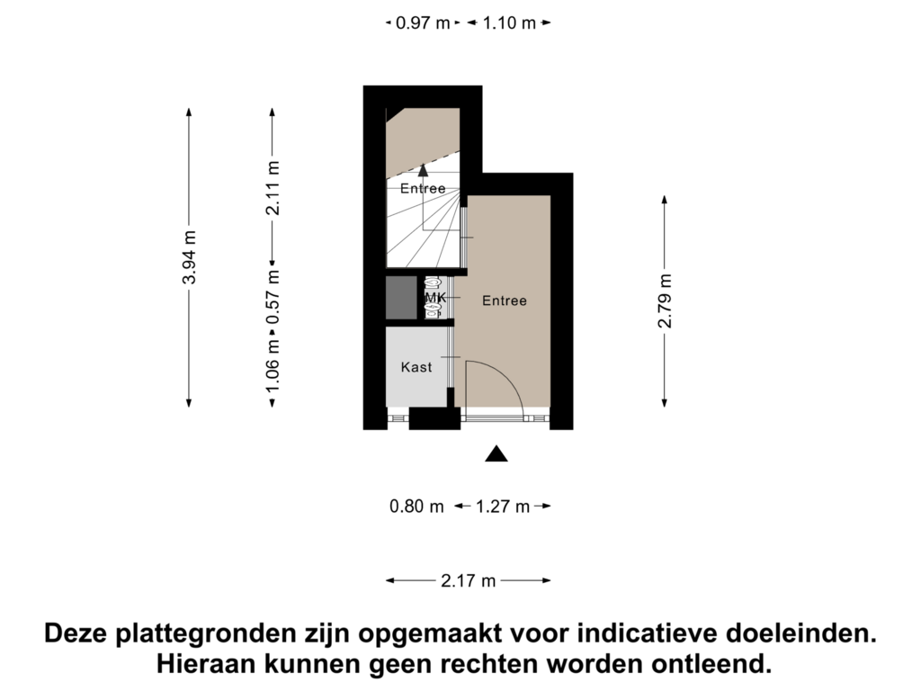 Bekijk plattegrond van Begane Grond van Antwerpenlaan 43-A