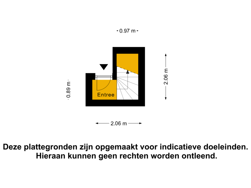 Bekijk plattegrond van Eerste Verdieping van Westergracht 99-B