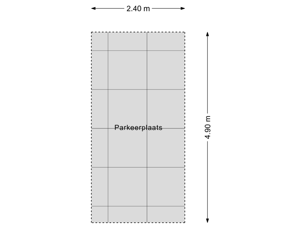 Bekijk plattegrond van Parkeerplaats van Gentastraat 46