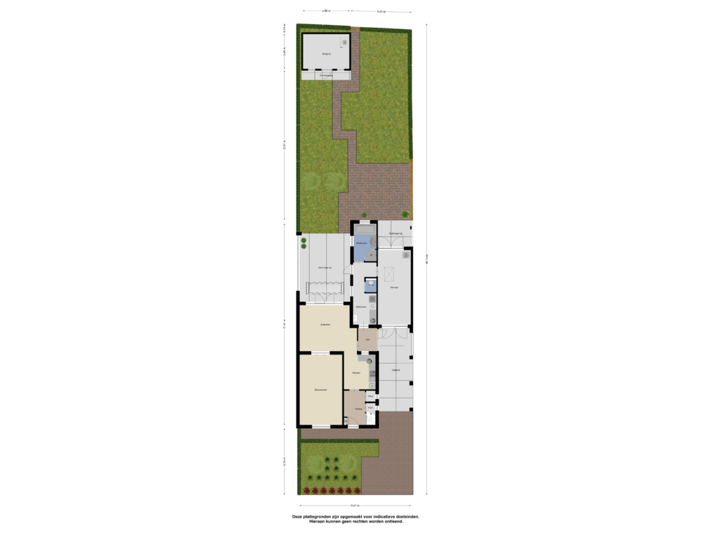 Bekijk plattegrond van Begane Grond  Tuin van Hellemanstraat 89