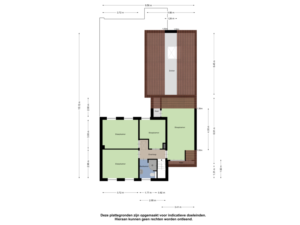 Bekijk plattegrond van Eerste Verdieping van Hellemanstraat 89