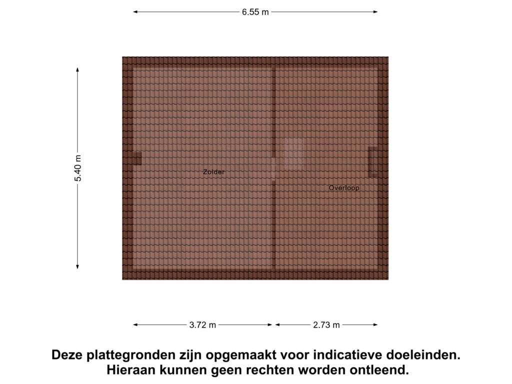 Bekijk plattegrond van Zolder van Hellemanstraat 89