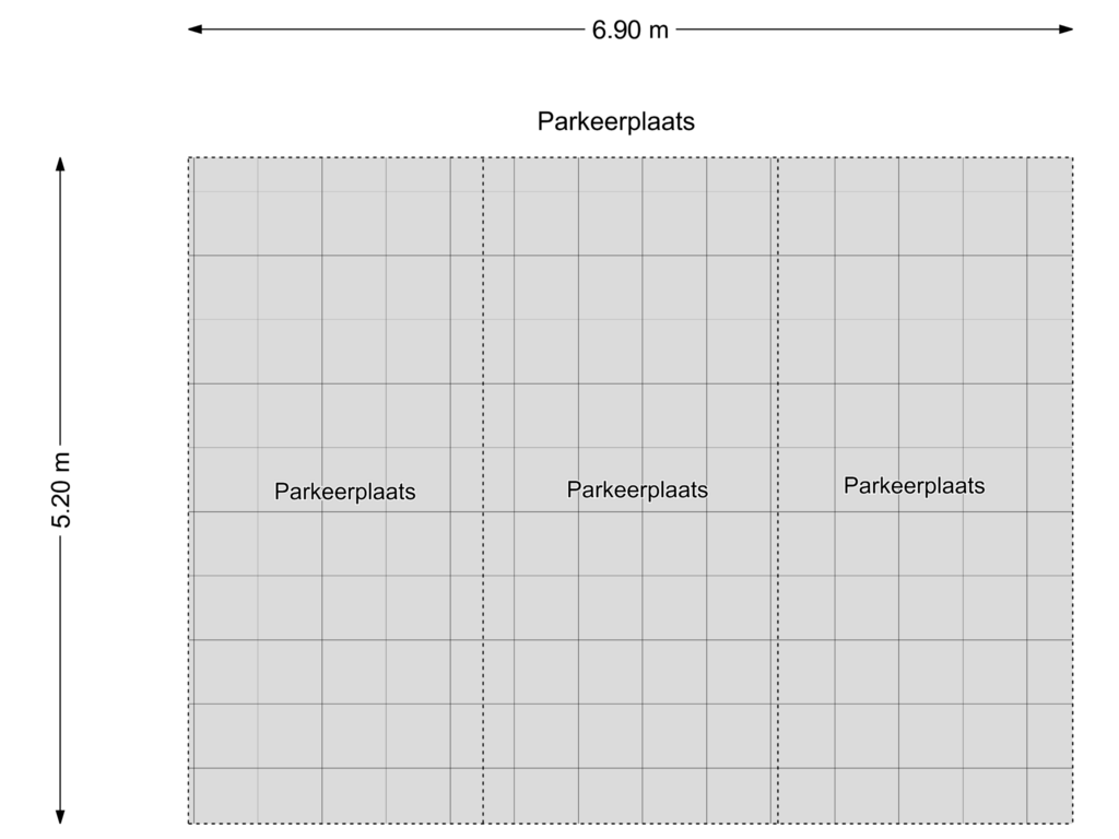 Bekijk plattegrond van Parkeerplaats van Carnegielaan 70