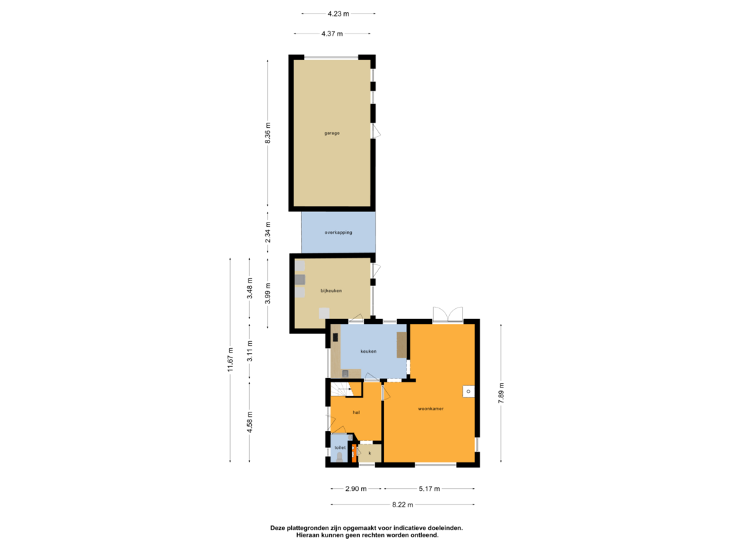 Bekijk plattegrond van Begane grond van Molendijk 26