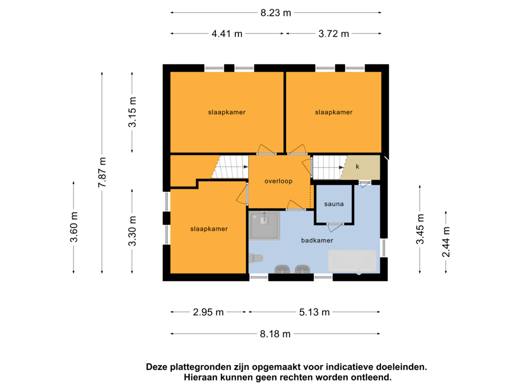 Bekijk plattegrond van 1e verdieping van Molendijk 26