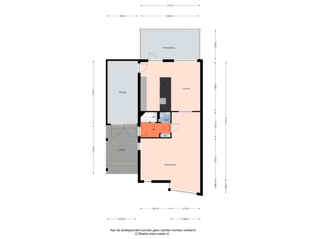 Bekijk plattegrond van Begane grond van Dorpsbleek 32