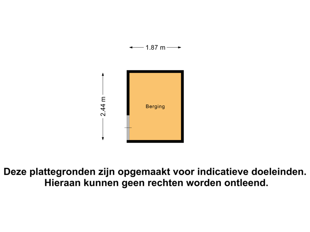 Bekijk plattegrond van Berging van Stuifzwam 72