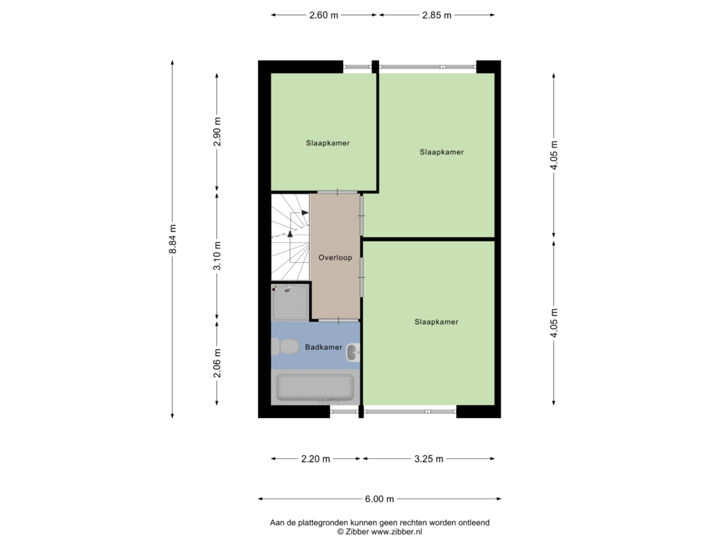 Bekijk plattegrond van Eerste Verdieping van Prinses Margrietstraat 4