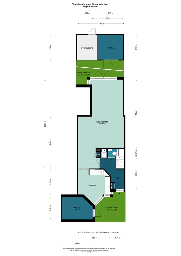 Foto 30 van Tegenhouderstraat 30