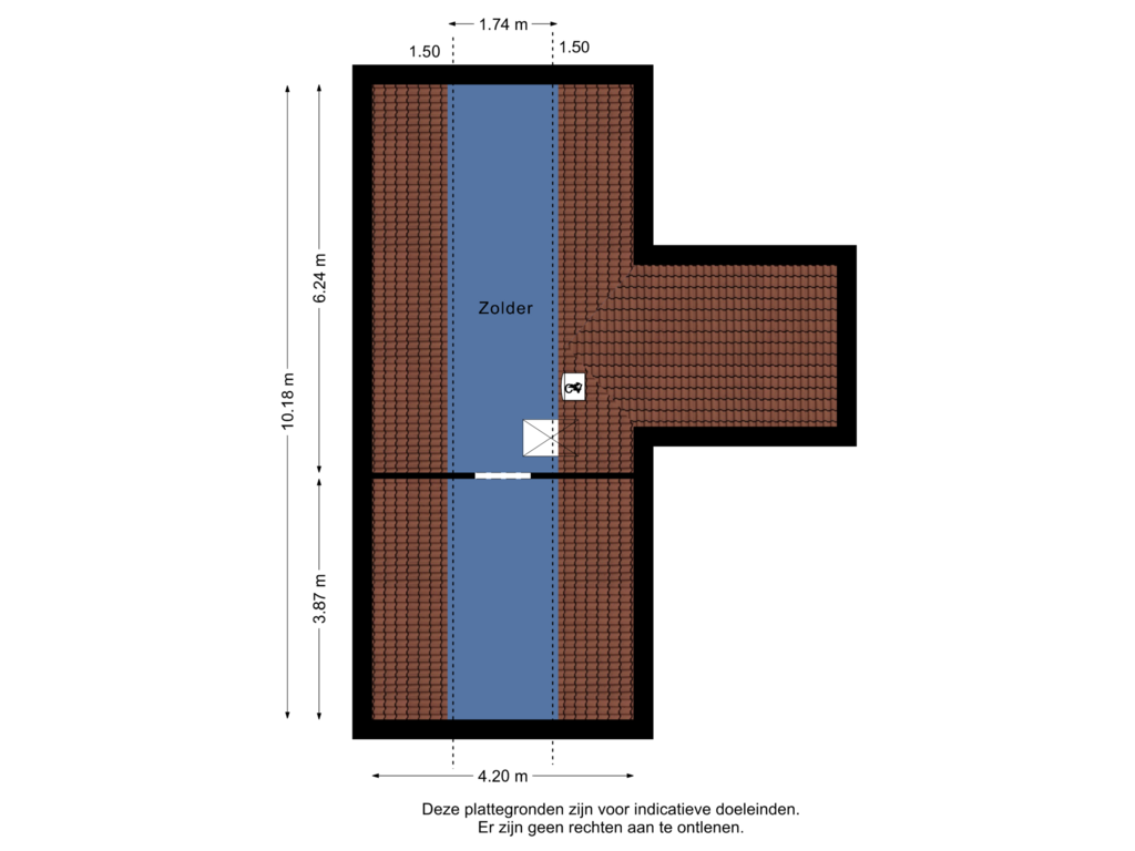 Bekijk plattegrond van 2e Verdieping van Karel Appelstraat 39