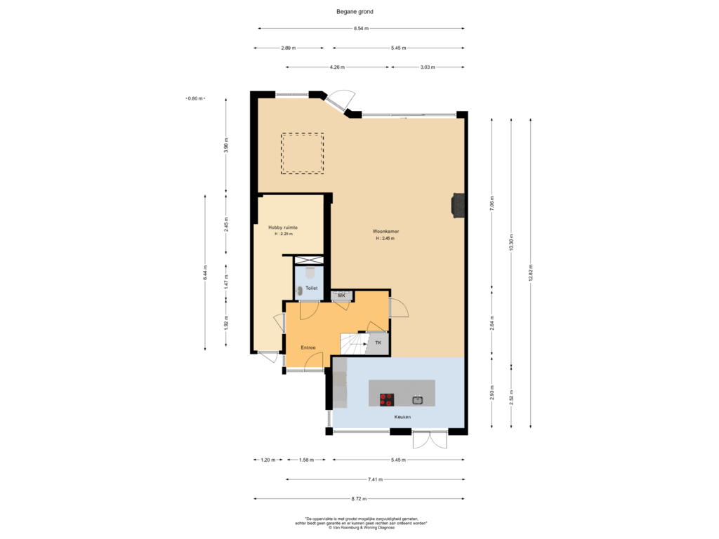 Bekijk plattegrond van Begane grond van Zirkoon 28