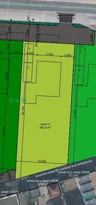 Foto 3 van Bouwkavels de Zessprong (Bouwnr. 3)