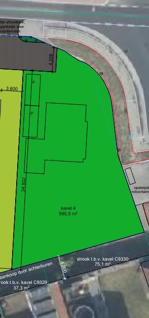 Foto 2 van Bouwkavels de Zessprong (Bouwnr. 4)