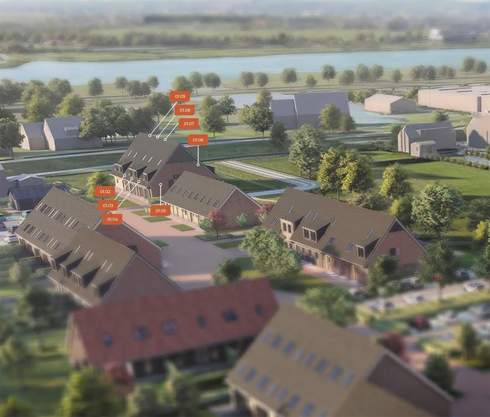 Aster Kersen-erf (Bouwnr. D22.08), Barendrecht, 2992SC, Zuid-Holland, Nederland  