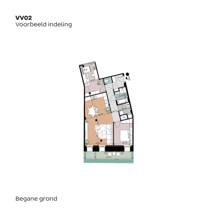 Foto 3 van Vredeskerk; Appartementen op maat (Bouwnr. VV02)