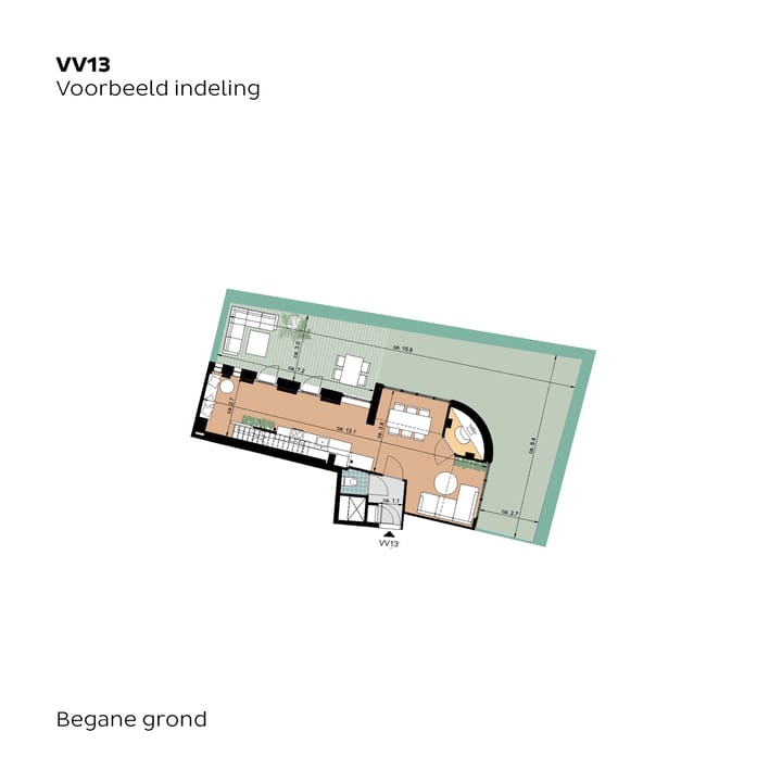 Foto 3 van Vredeskerk; Appartementen op maat (Bouwnr. VV13)