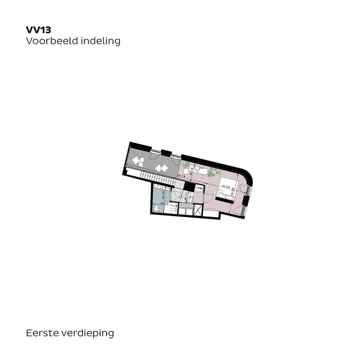 Foto 4 van Vredeskerk; Appartementen op maat (Bouwnr. VV13)