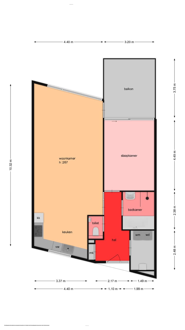 Foto 26 van Markendaalseweg 64-D21
