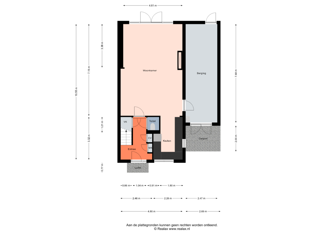 Bekijk plattegrond van Begane grond van Scheermolen 2