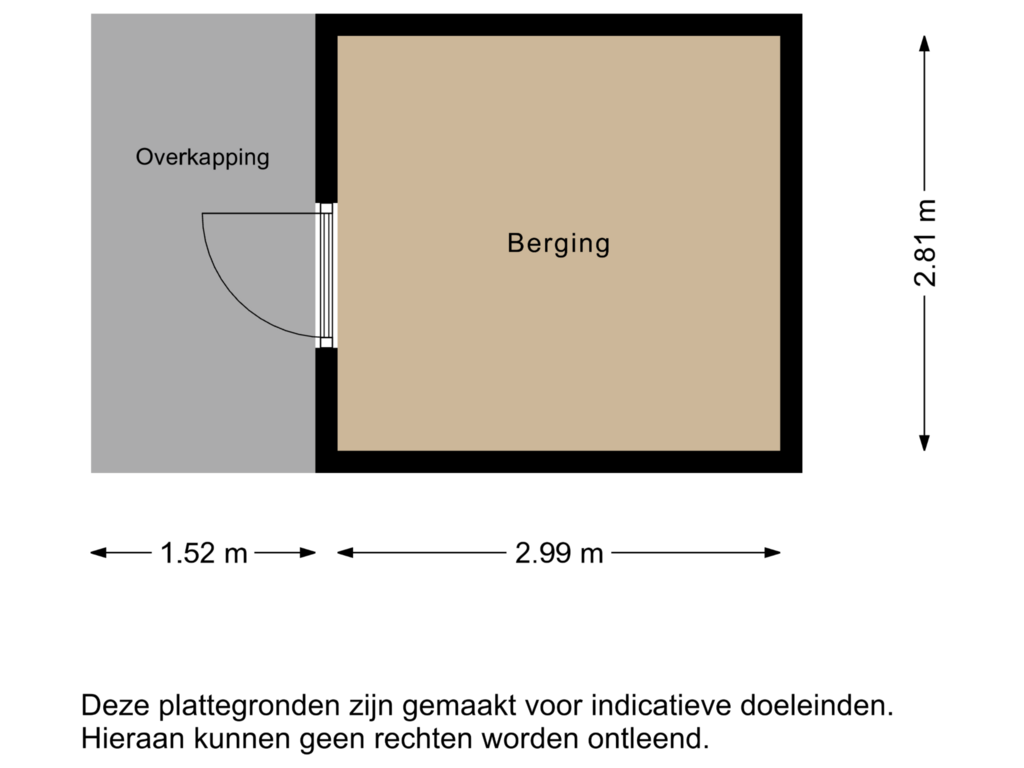 View floorplan of Floor 1 of Dotterhof 40