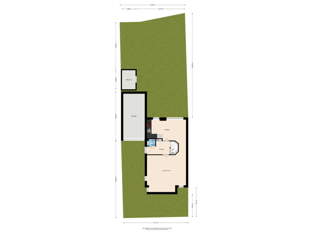 View floorplan of Situatie of De Hoop 45