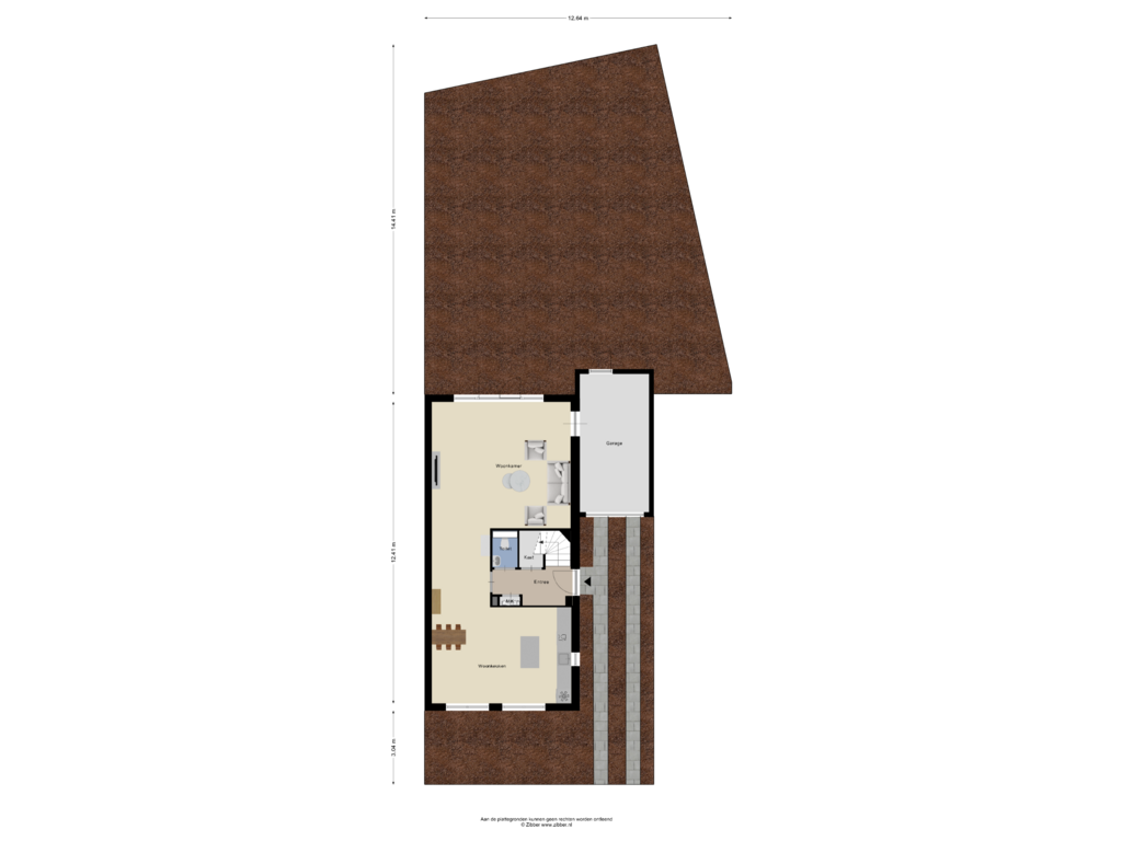 Bekijk plattegrond van Begane Grond_Tuin van Het Veengat 43