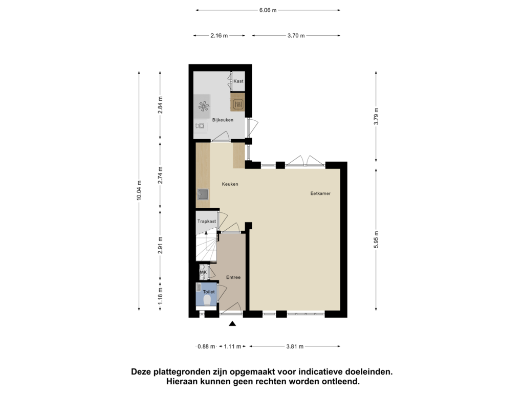 Bekijk plattegrond van Begane Grond van Middelgraaf 84