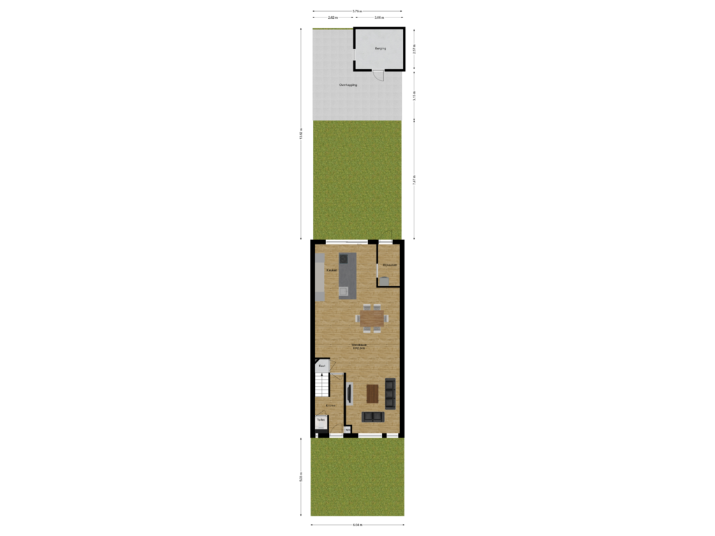 Bekijk plattegrond van Situatie van Schaepmanlaan 7