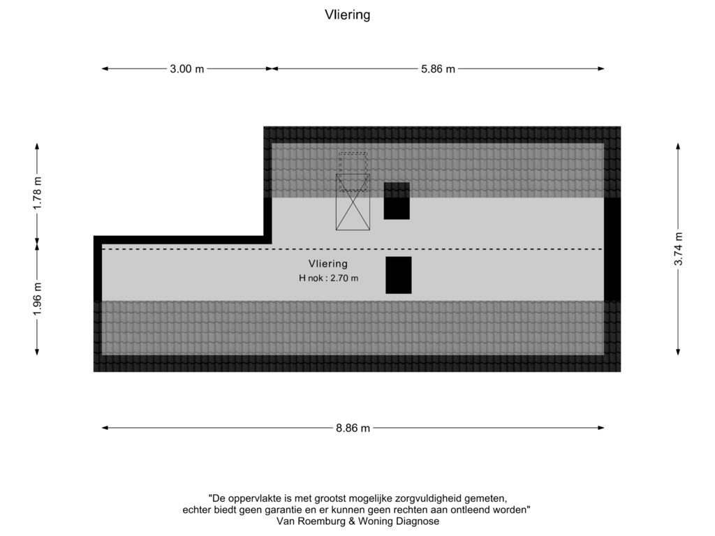 Bekijk plattegrond van Vliering van Merellaan 30