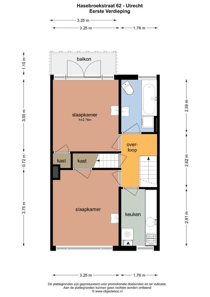 Foto 3 van Hasebroekstraat 62