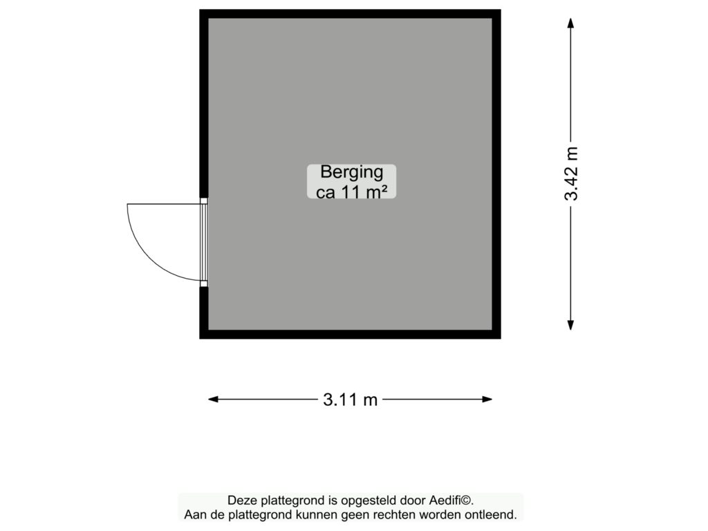 Bekijk plattegrond van Berging van Ambonstraat 22