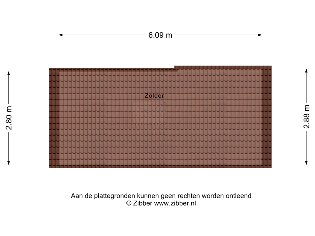 Bekijk plattegrond van Zolder van Beatrixlaan 6