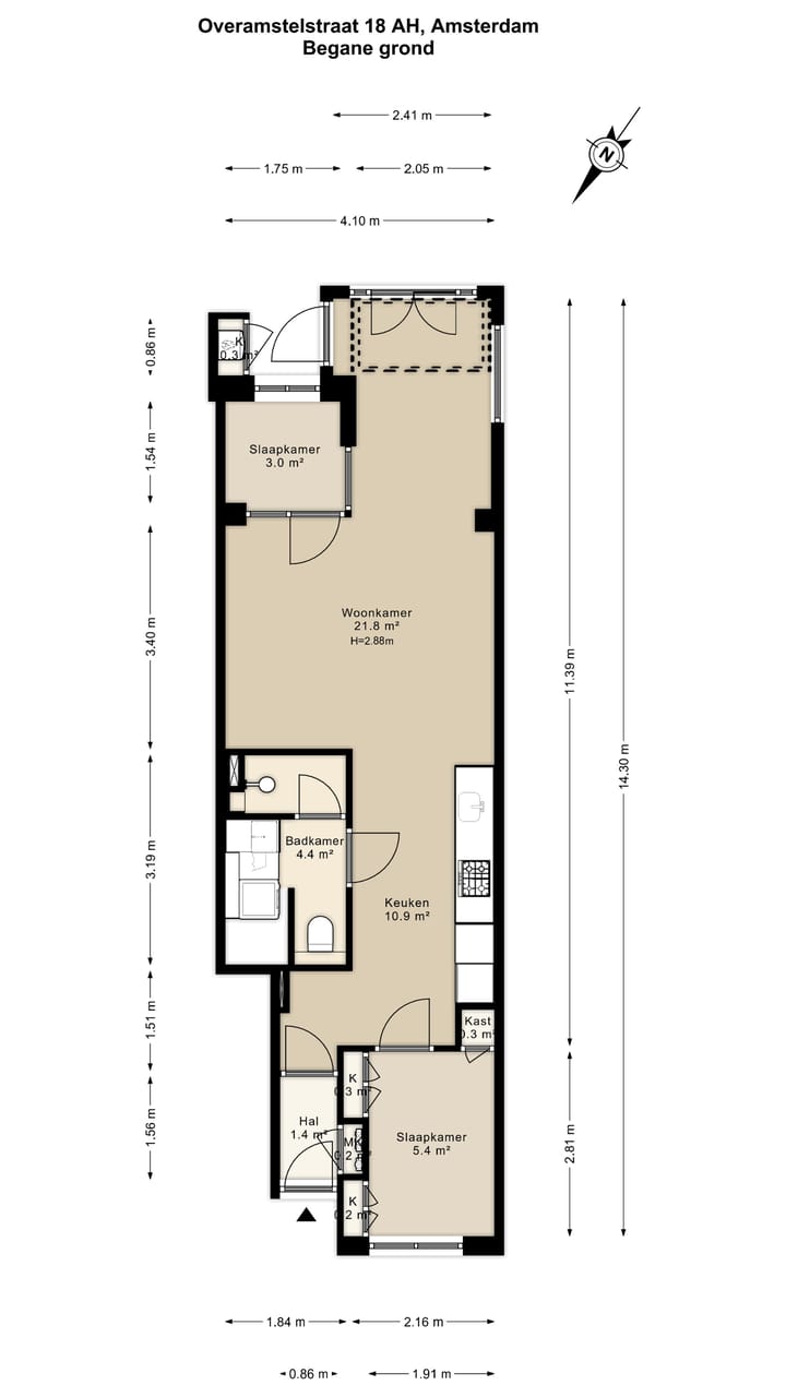 Photo 21 of Overamstelstraat 18-AH