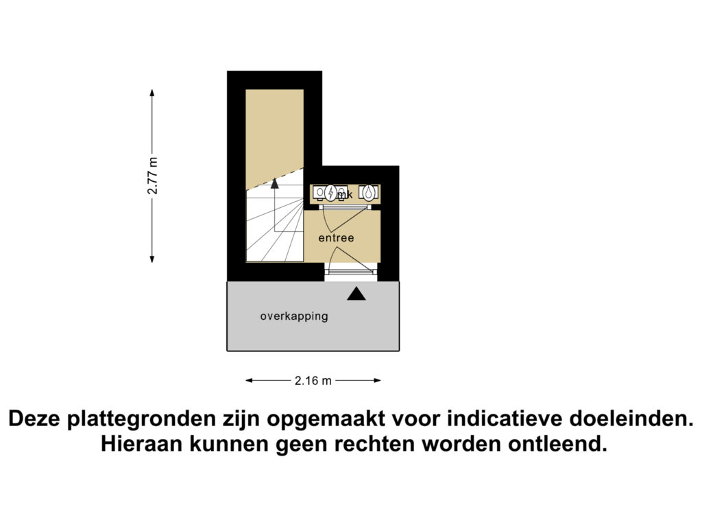 View floorplan of Begane Grond of Loevestein 7-A