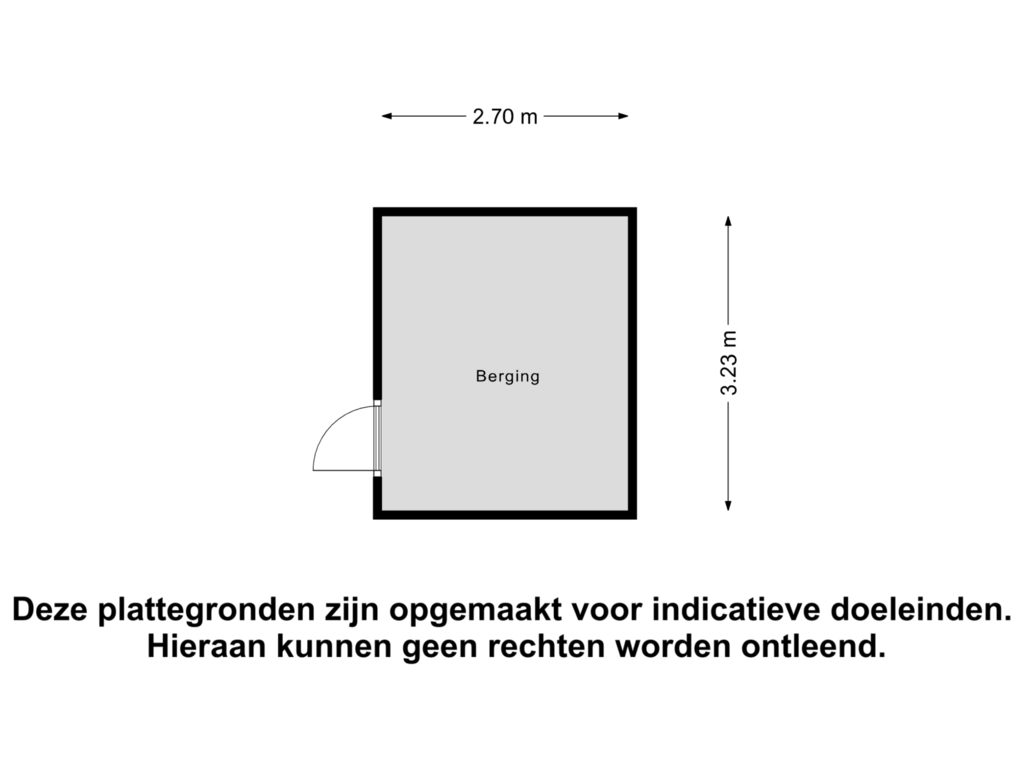 Bekijk plattegrond van Berging van De Zoom 24