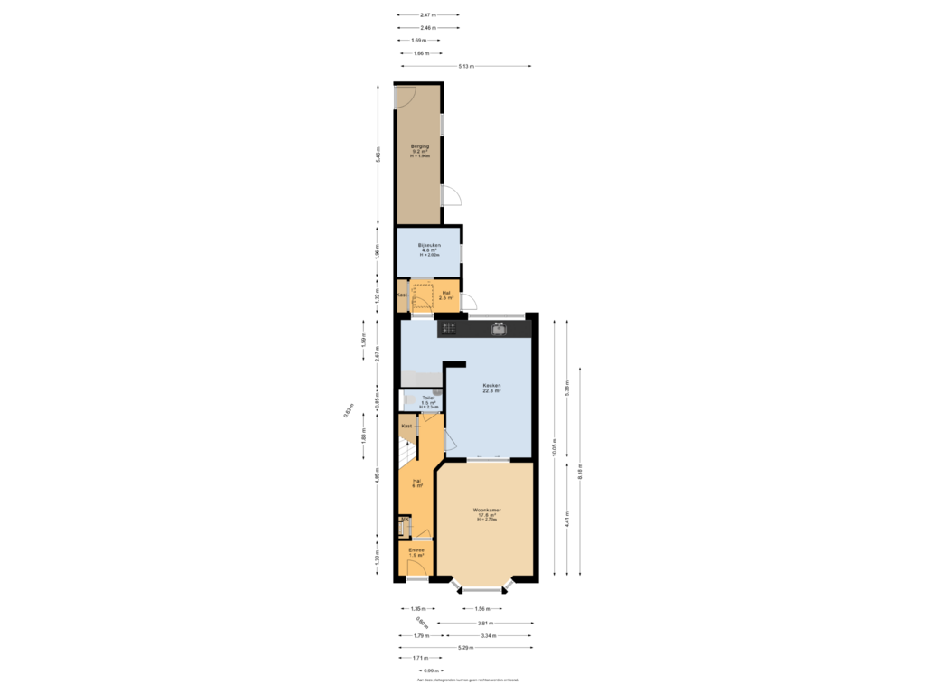 Bekijk plattegrond van Begane grond van Aert van der Neerstraat 10