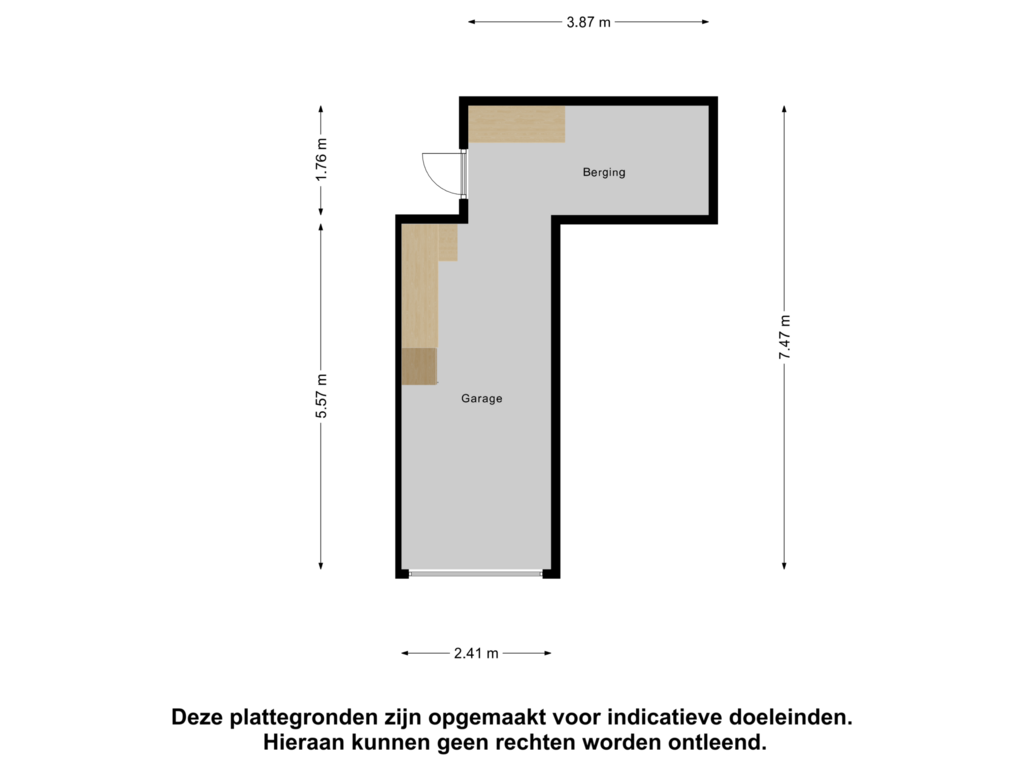 Bekijk plattegrond van Garage van Edendreef 45