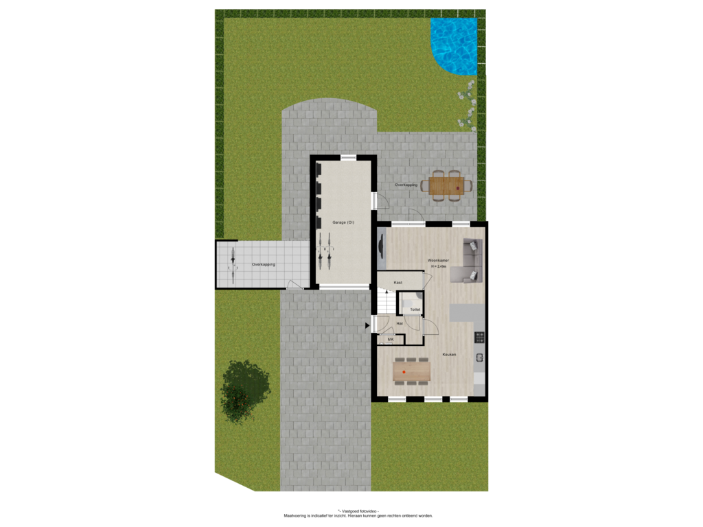 Bekijk plattegrond van Tuin van Teisterbantstraat 6