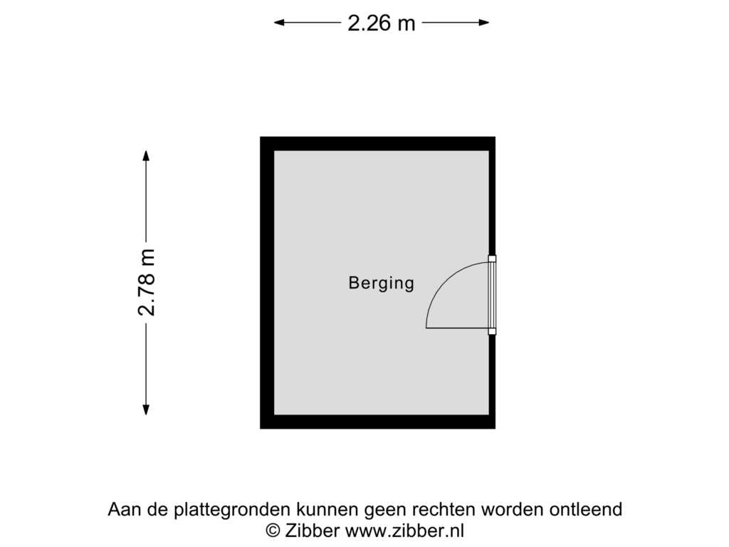 Bekijk plattegrond van Berging van Zeelandiahoeve 130