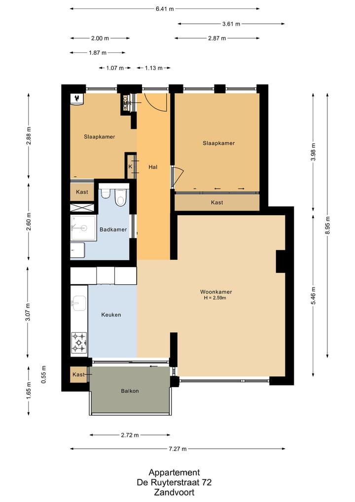 Foto 24 van de Ruyterstraat 72